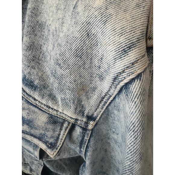 Vintage U.S. Blues Dragon Embroidered Cotton Denim Jacket M - Picture 7 of 10